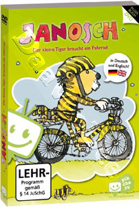 Janosch - Little Tiger Needs a Bicycle (6 Episodes) (DVD)